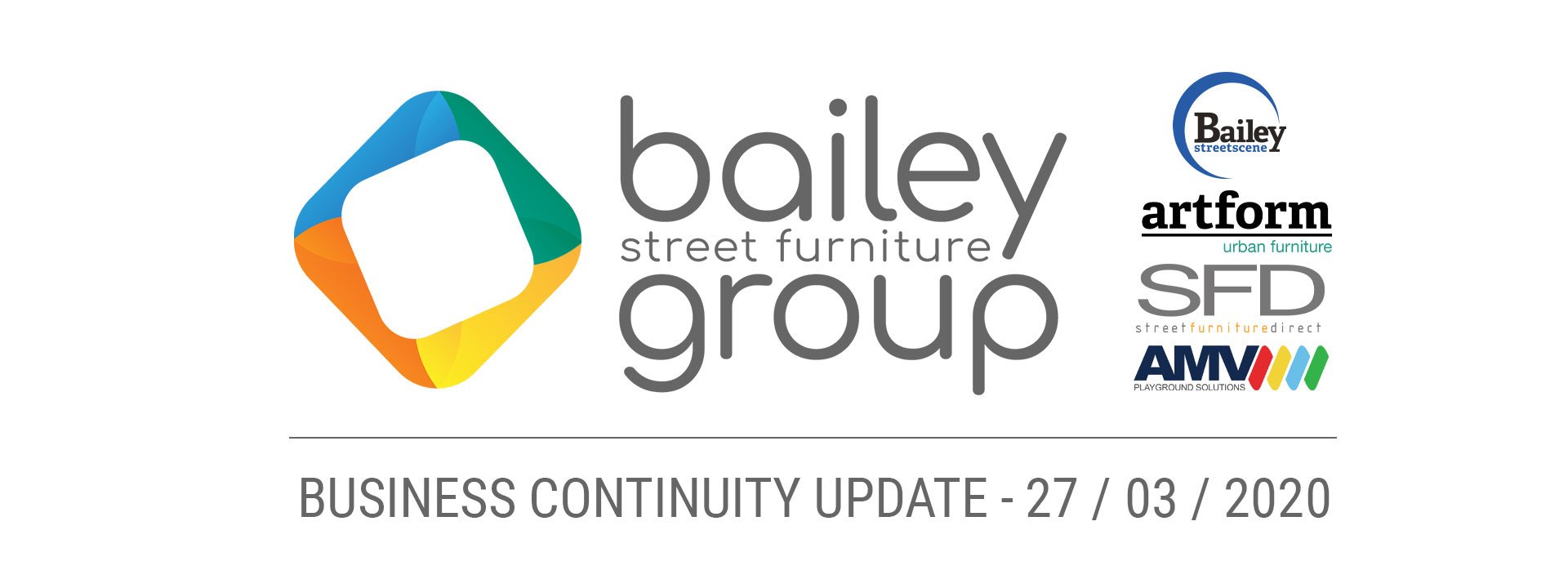 BUSINESS CONTINUITY UPDATE - 27/03/2020 BUSINESS CONTINUITY UPDATE - 27/03/2020