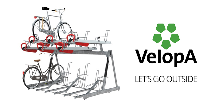 Easylfit Two Tier Stand render with velopa logo