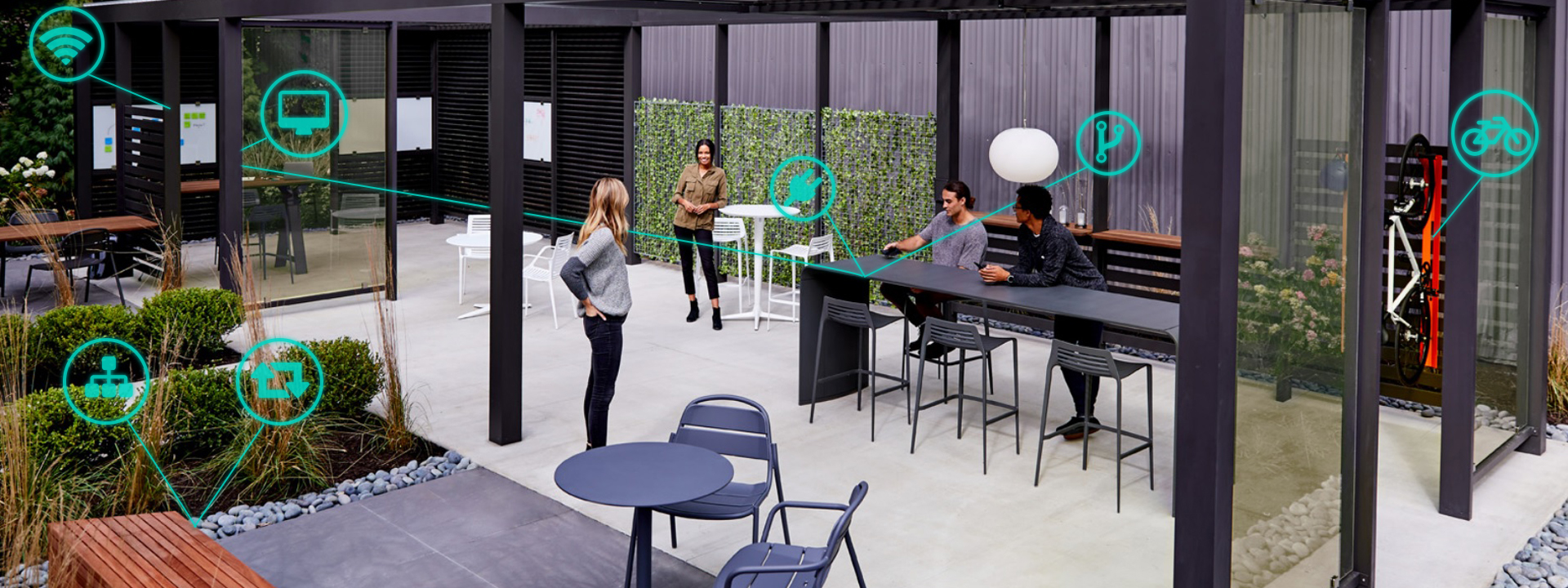 How sustainability and technology is shaping the urban environment and the street furniture within it How sustainability and technology is shaping the urban environment and the street furniture within it